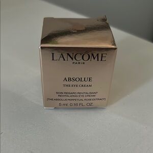 Lancome Absolue Eye Cream - Luxurious Gold